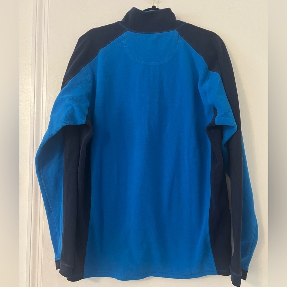 L.L. Bean Men's Blue and Black Pullover size L (N104) - Picture 6 of 8
